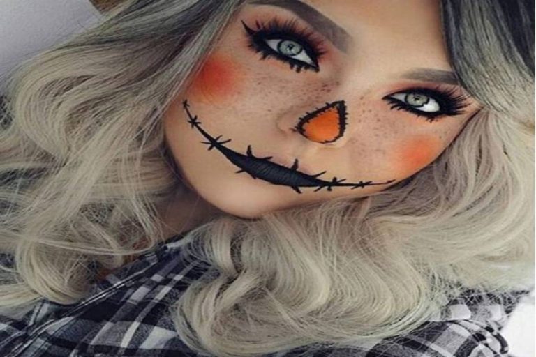 Makeup espectacular de Halloween fácil de hacer para tiktokers ocupadas