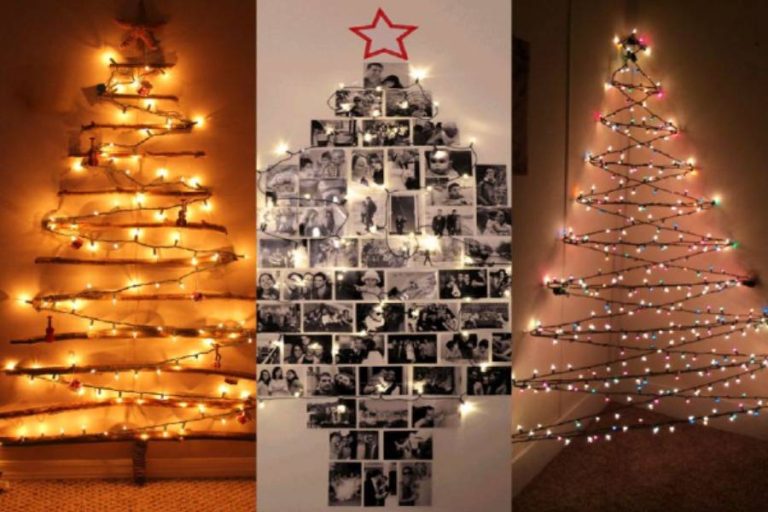 5 ideas de Pinterest para hacer un árbol de Navidad en un departamento chico