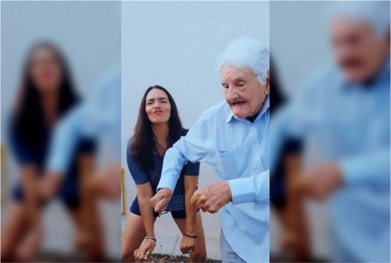 Alisa y el viejo, dos tiktokers que te enamorarán con sus divertidas ocurrencias