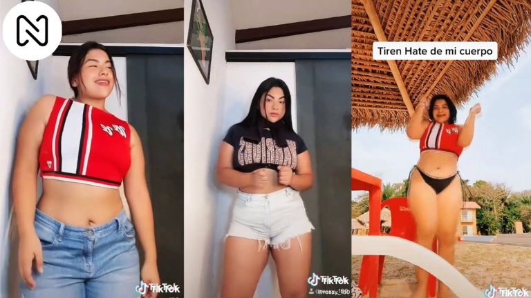 Rossy, la influencer del Body Positive que no teme mostrar sus curvas en TikTok